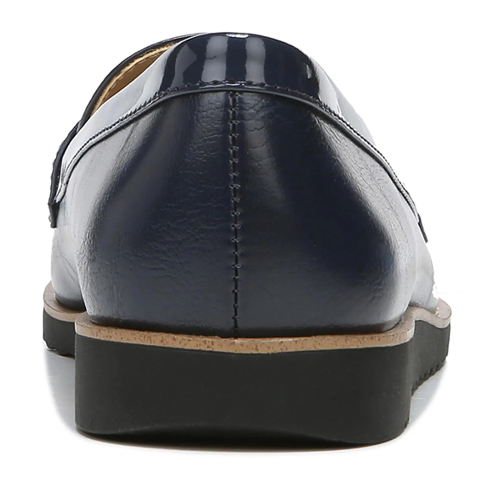 LifeStride Womens Zee Loafer, Navy Shiny, 9 US