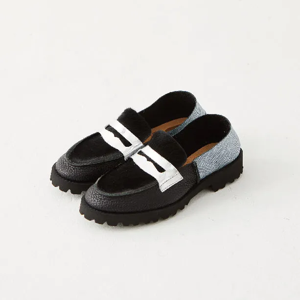 LOAFER BLACK / SILVER