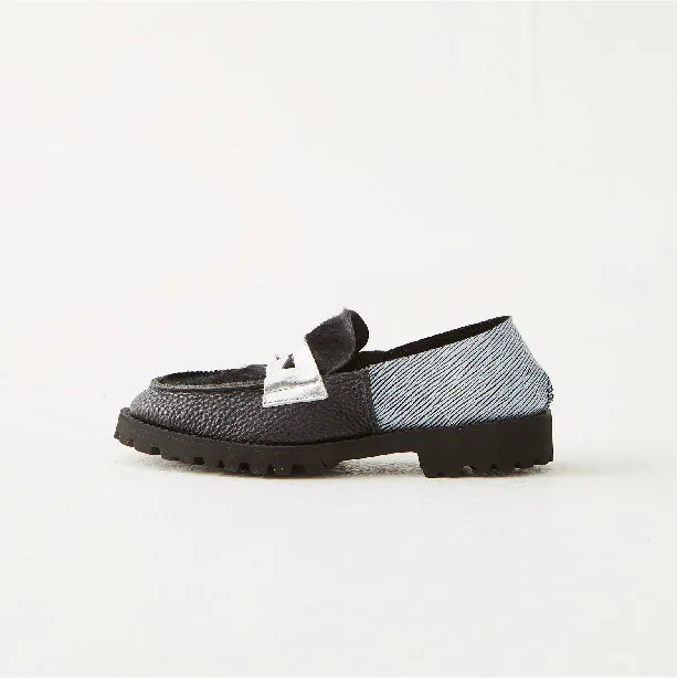 LOAFER BLACK / SILVER