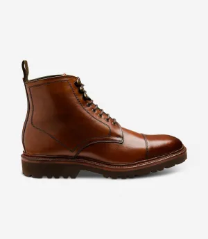 LOAKE AQUARIUS CEDAR DERBY BOOT RUBBER SOLE G-WIDE