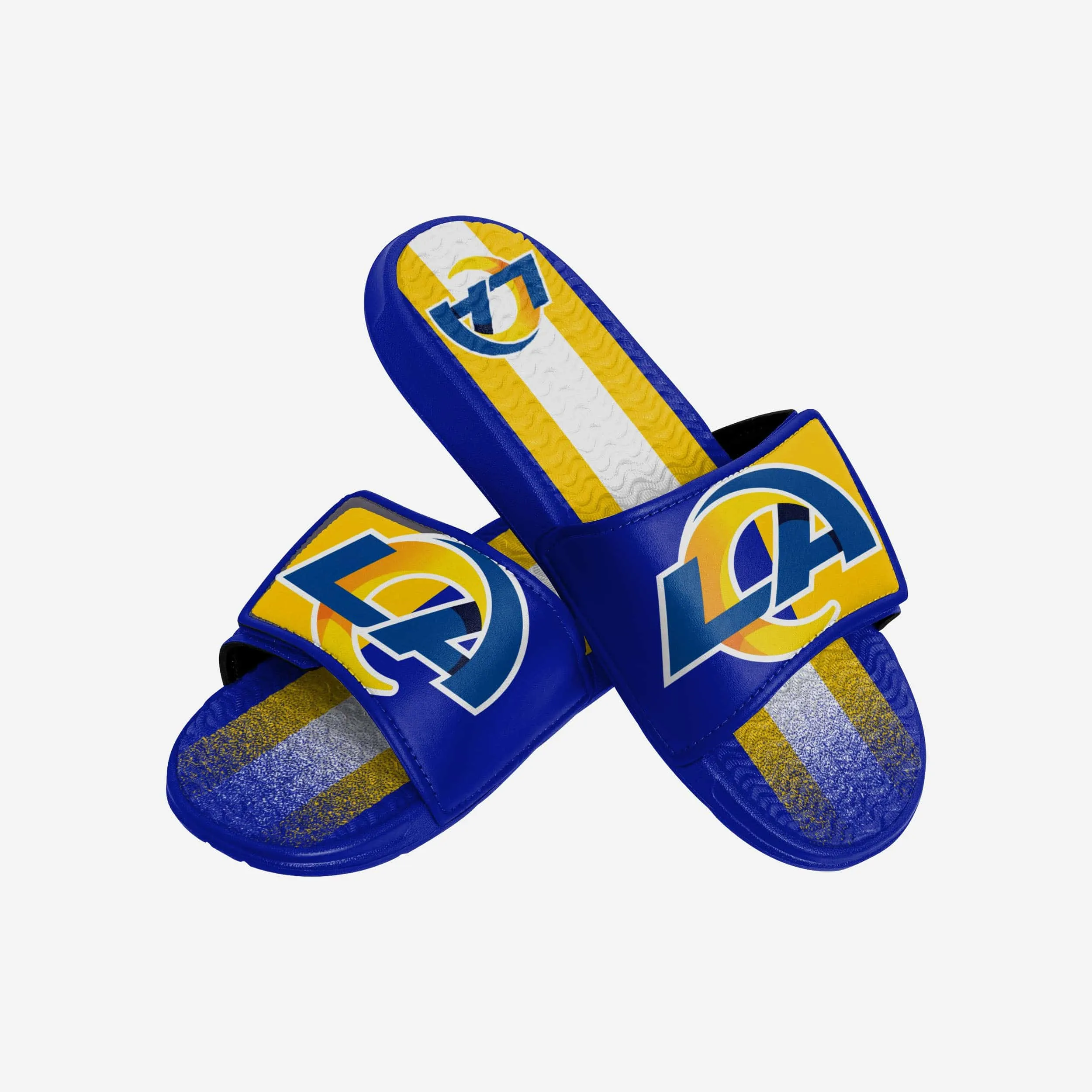 Los Angeles Rams Team Stripe Gel Slide