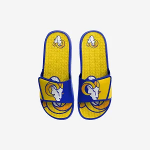 Los Angeles Rams Youth Colorblock Big Logo Gel Slide