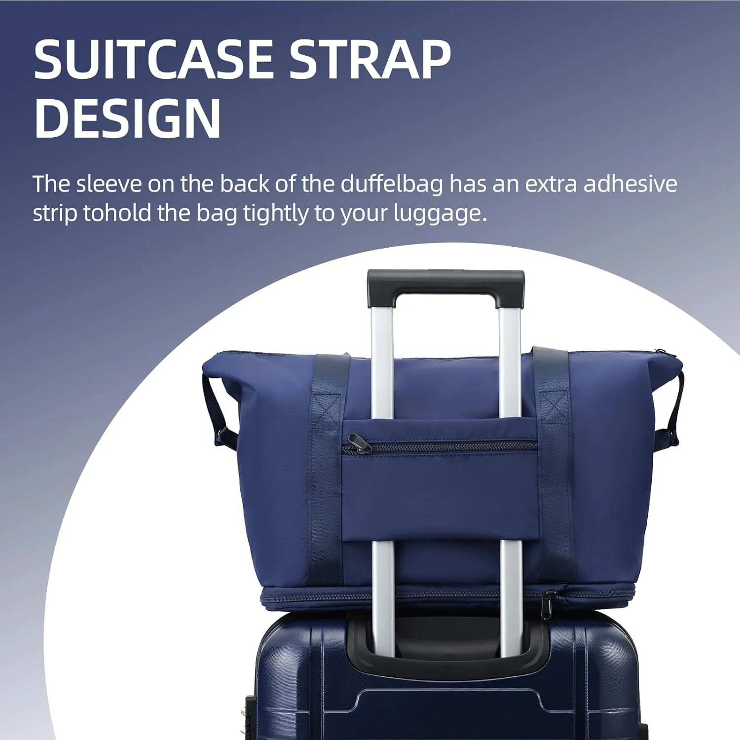 Luggage 20 Inch Set 3 Piece Luggage Set carry on luggage with wheels for Travel (Dark blue, 3 piece set-20-Inch)