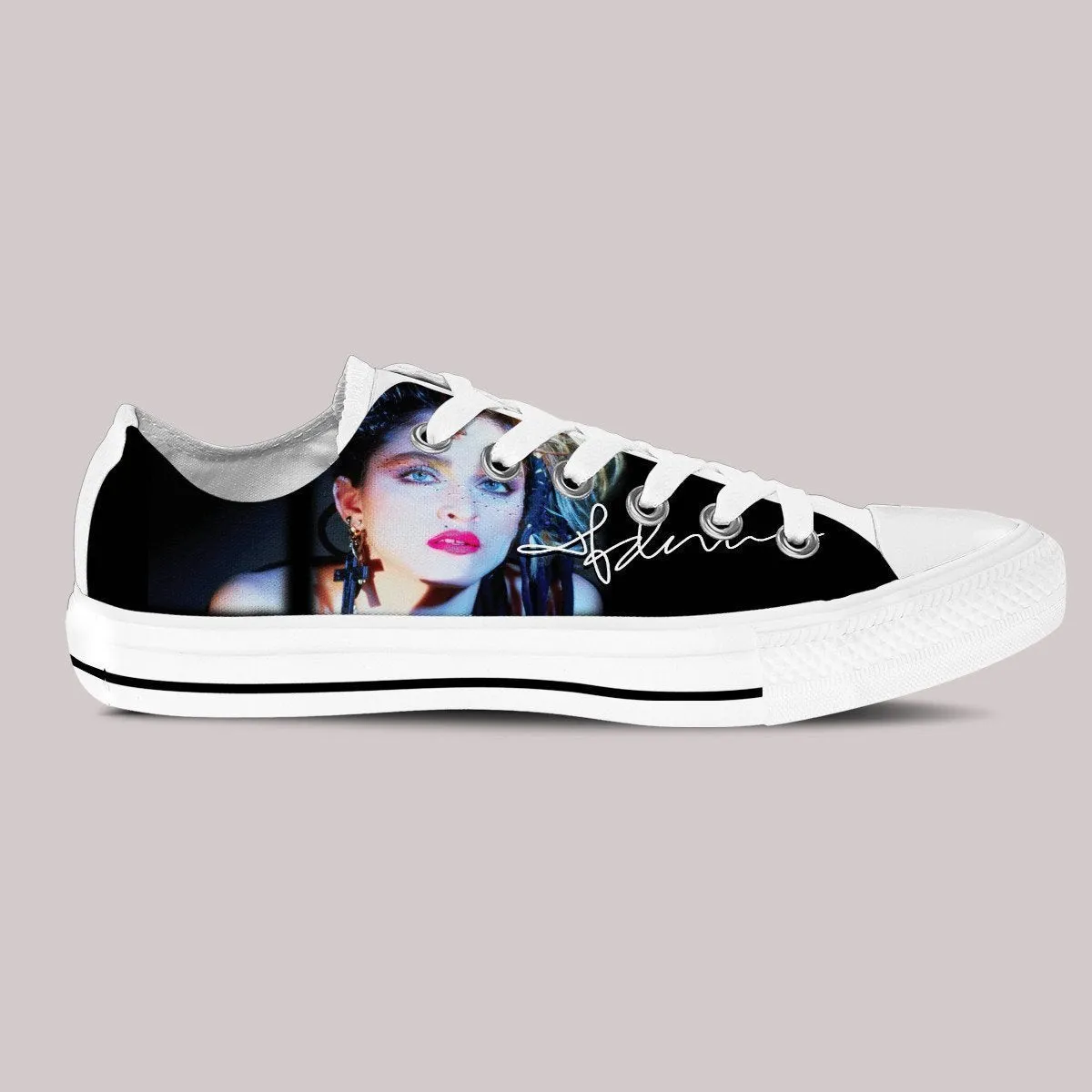 madonna ladies low cut sneakers