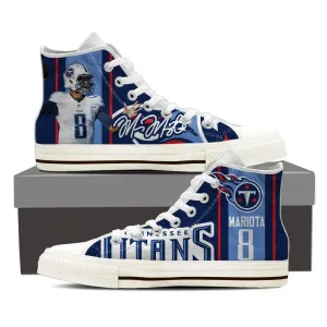 marcus mariota ladies high top sneakers