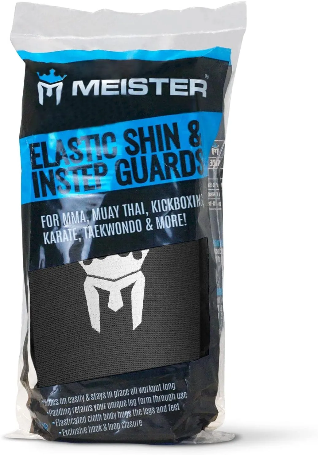 Meister MMA - Padded Shin Guards and Instep in Stretch Fabric