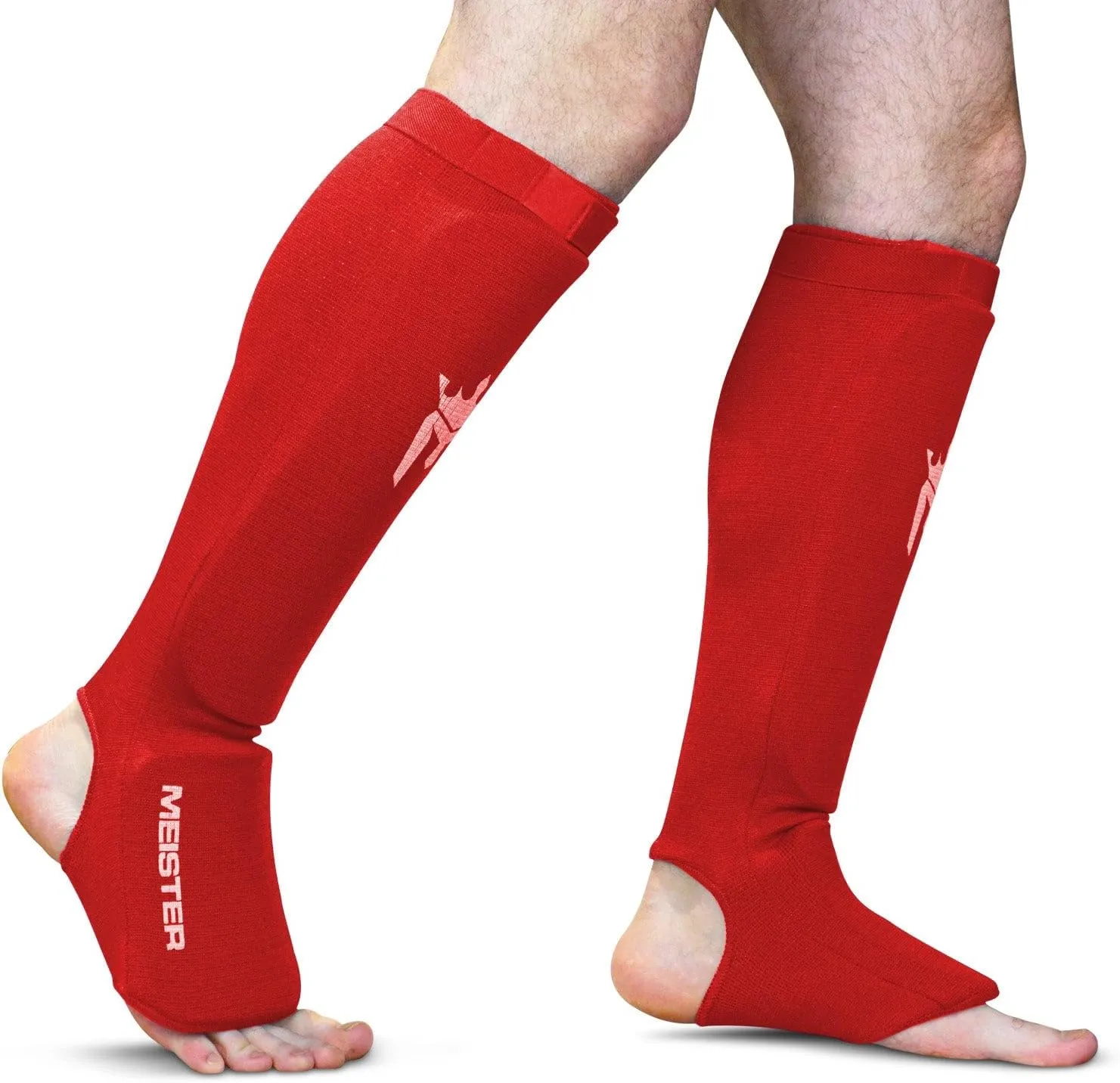 Meister MMA - Padded Shin Guards and Instep in Stretch Fabric