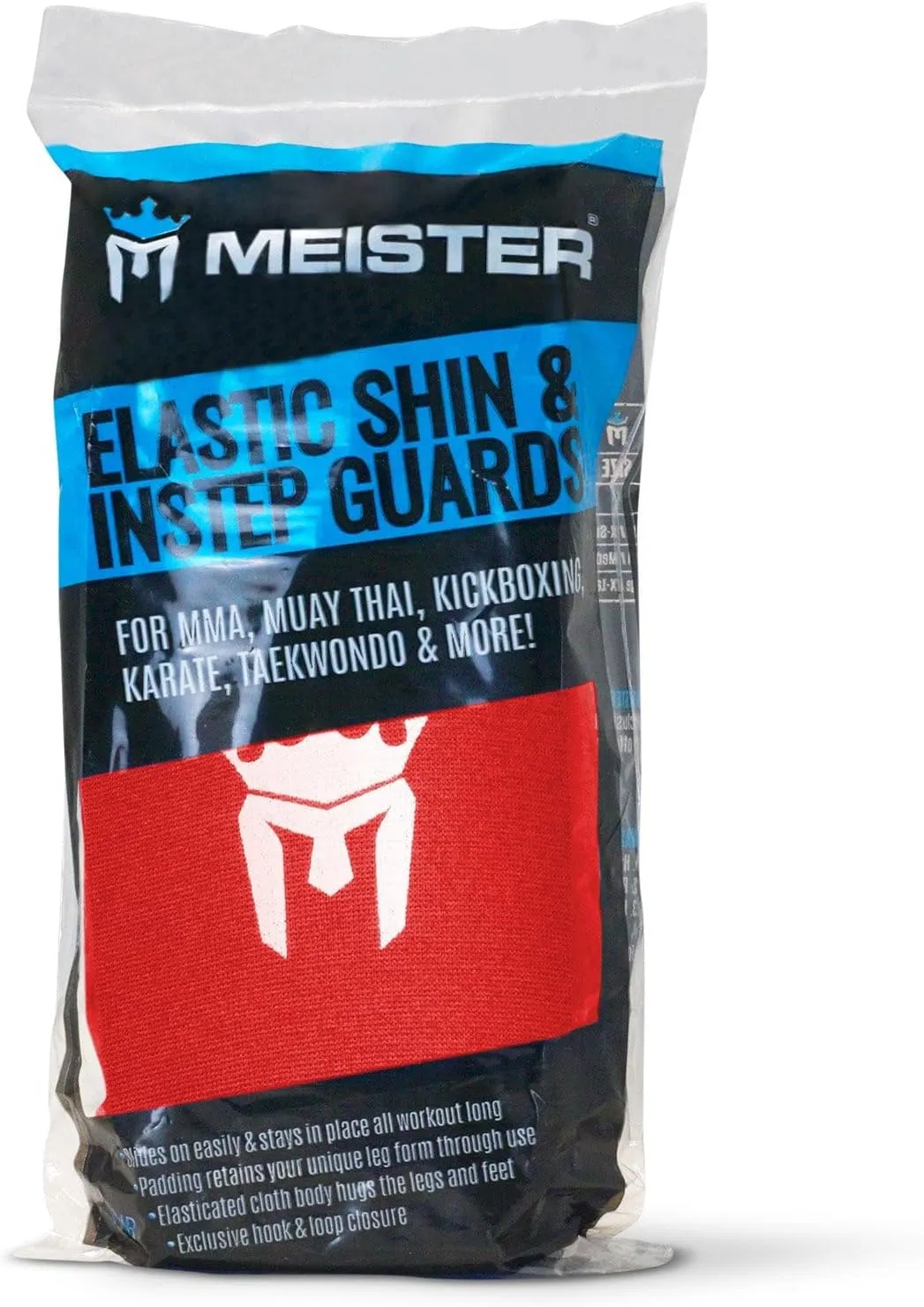 Meister MMA - Padded Shin Guards and Instep in Stretch Fabric