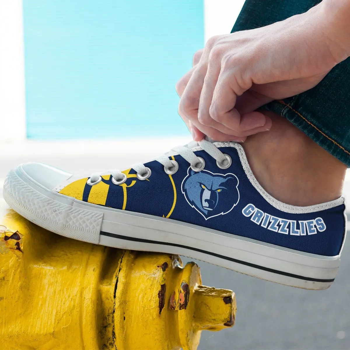 memphis grizzlies mens low cut sneakers cut