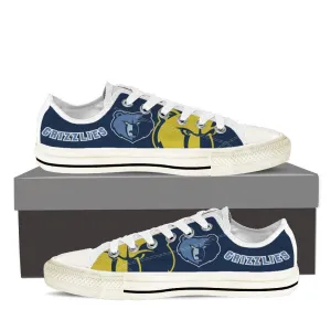 memphis grizzlies mens low cut sneakers cut