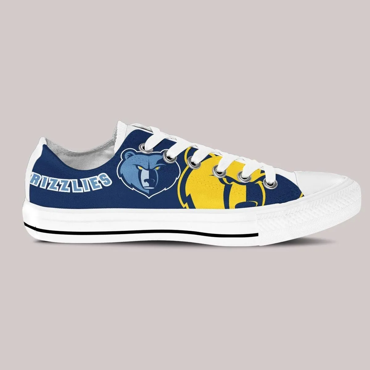 memphis grizzlies mens low cut sneakers cut