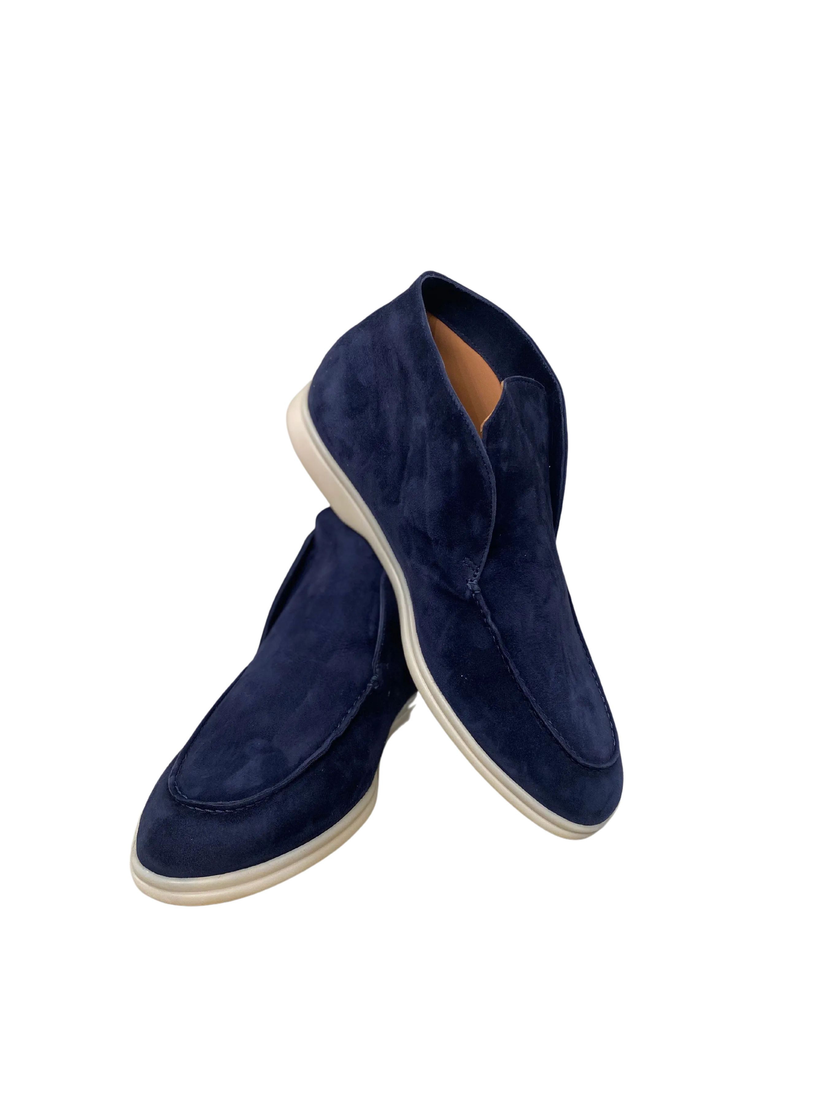 MEN Ankle Loafer open walk Navy