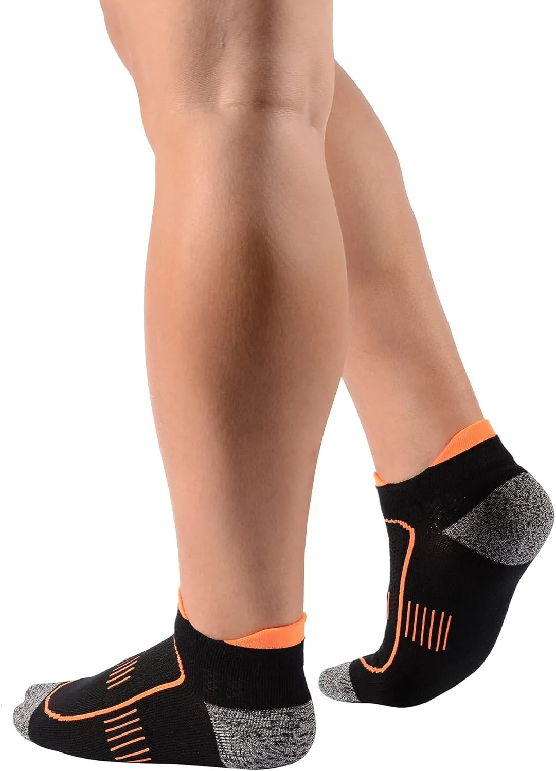 Men's Anti Sweat Odor Control Quick Dry Cotton Athletic Low Cut Ankle Running Socks
