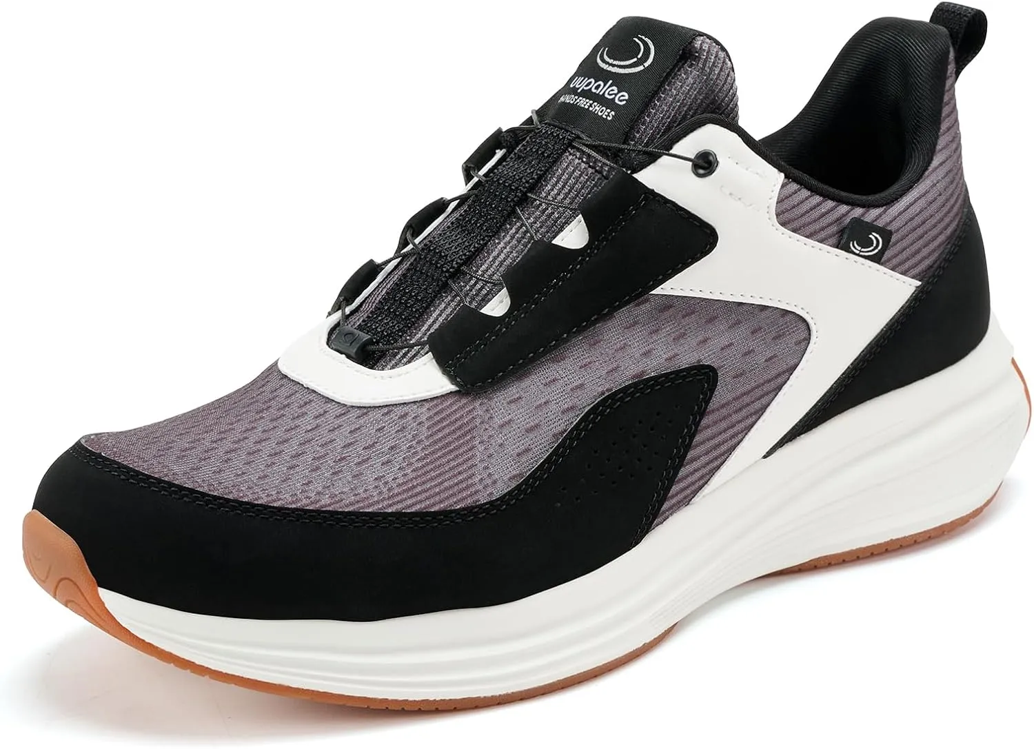 Men's Hands Free Shoes – Slip-On Sneakers with Innovative Design No-Tie Laces No-Bend Convenience Walking Shoes for Men