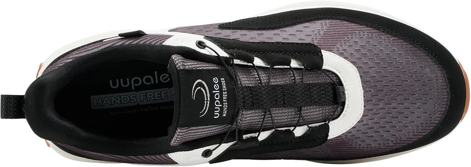 Men's Hands Free Shoes – Slip-On Sneakers with Innovative Design No-Tie Laces No-Bend Convenience Walking Shoes for Men