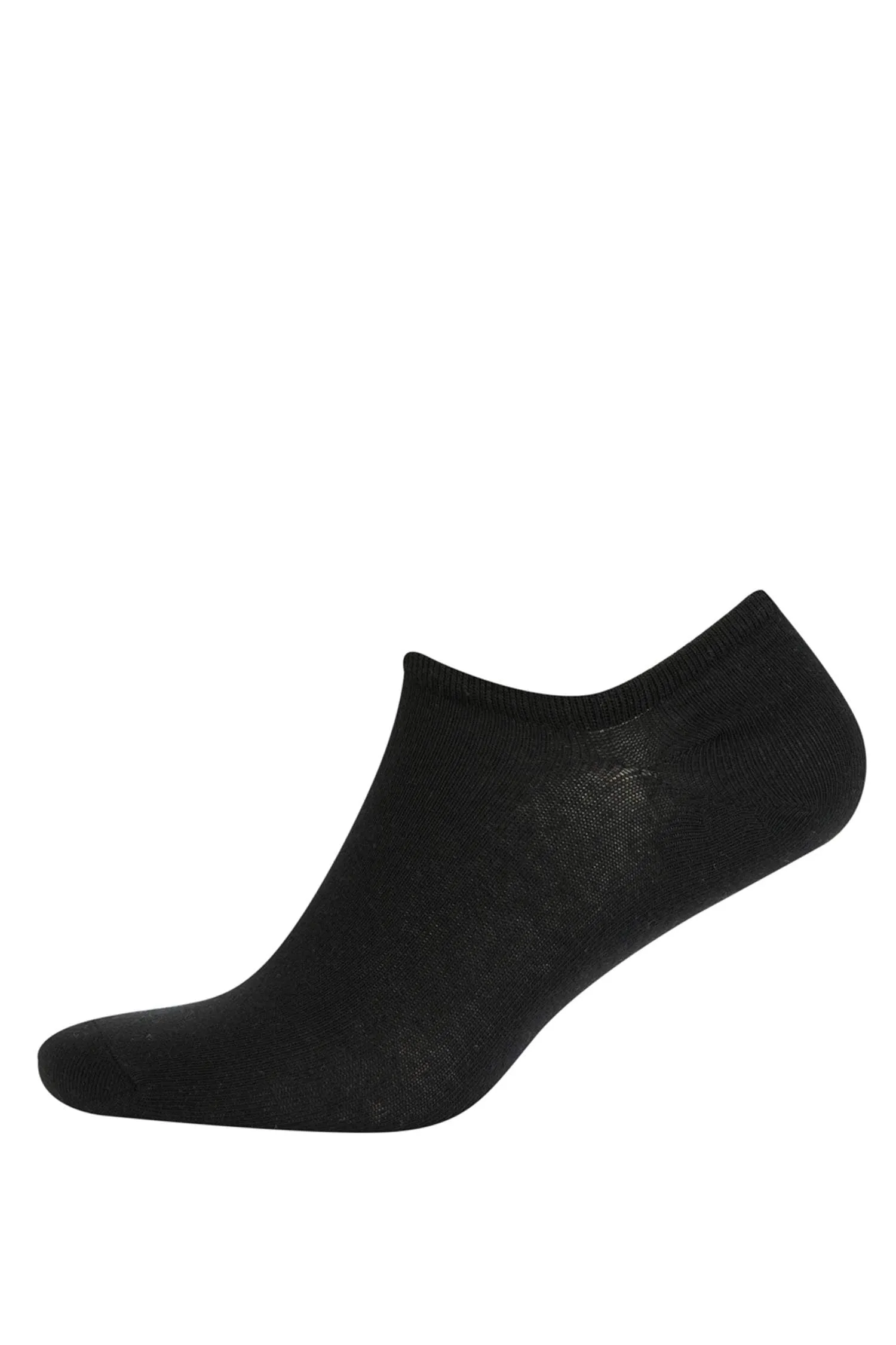 Men's Invisible 5 Pcs Cotton Sneaker Socks