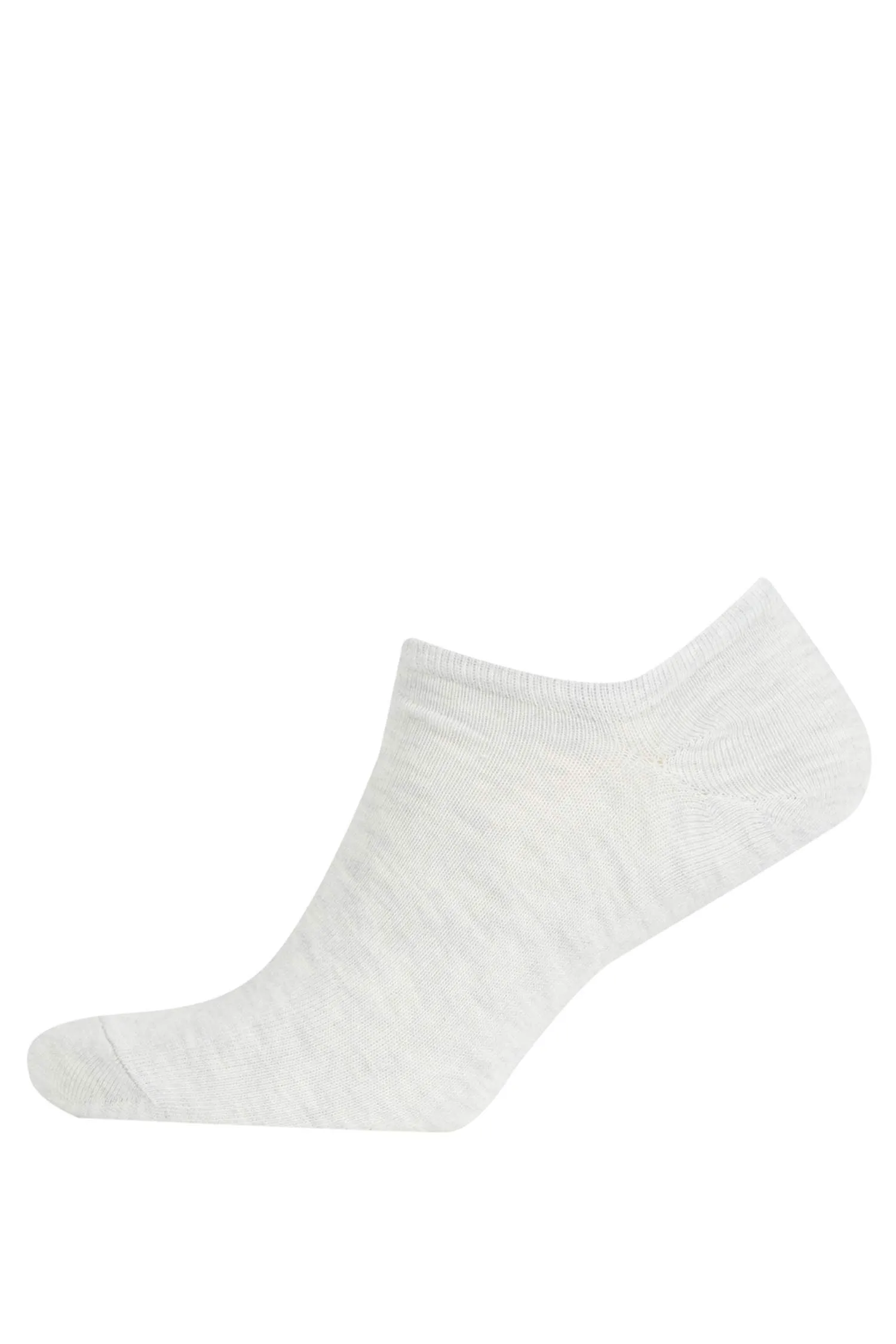 Men's Invisible 5 Pcs Cotton Sneaker Socks