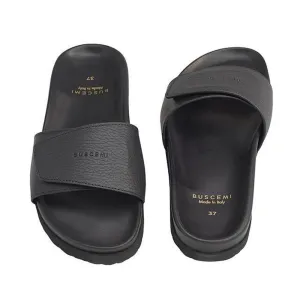 Men's Scratch Leather Slide