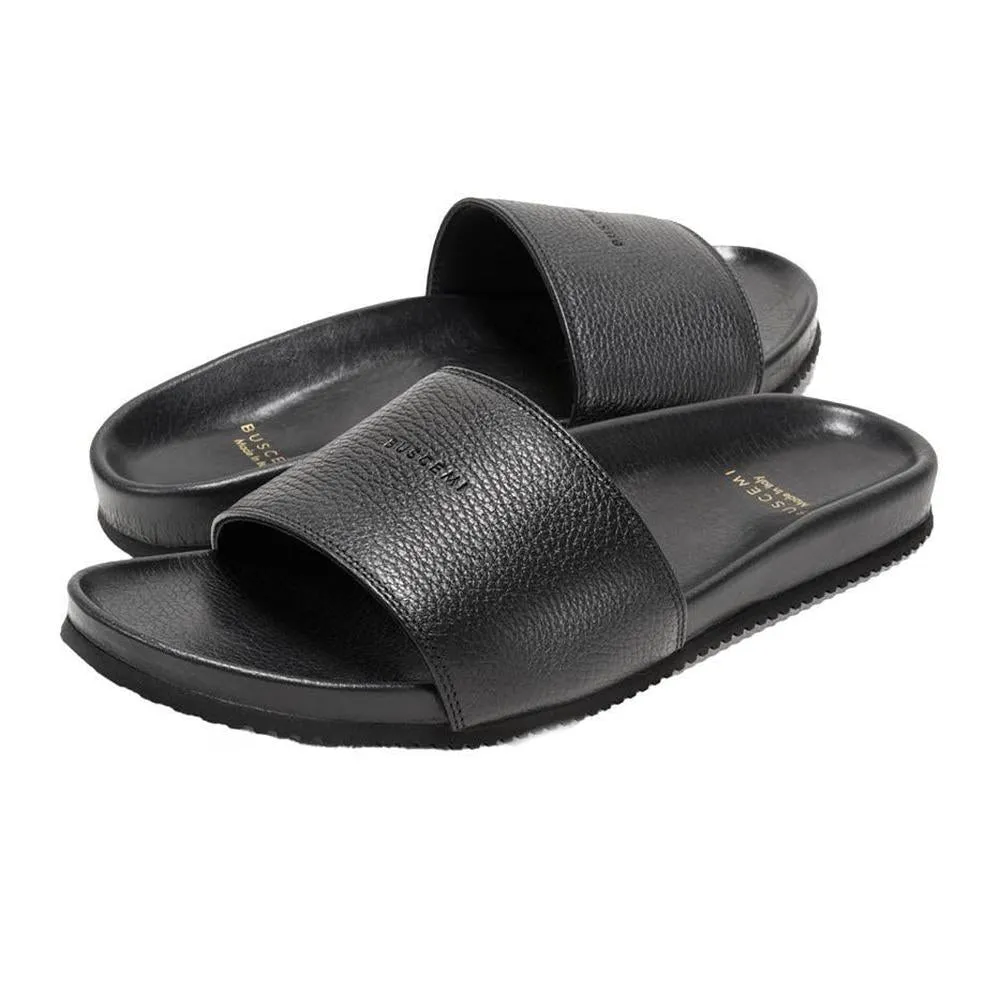 Men's Scratch Leather Slide