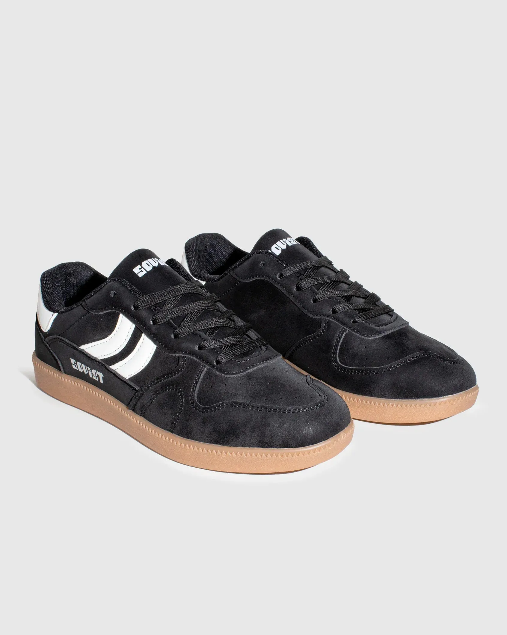 Mens Stamford - Low Cut Faux Suede Sneaker