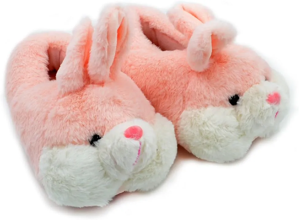 Millffy Bunny Slippers for Women Warm Funny Slippers House Shoes Rabbit Plush Slippers