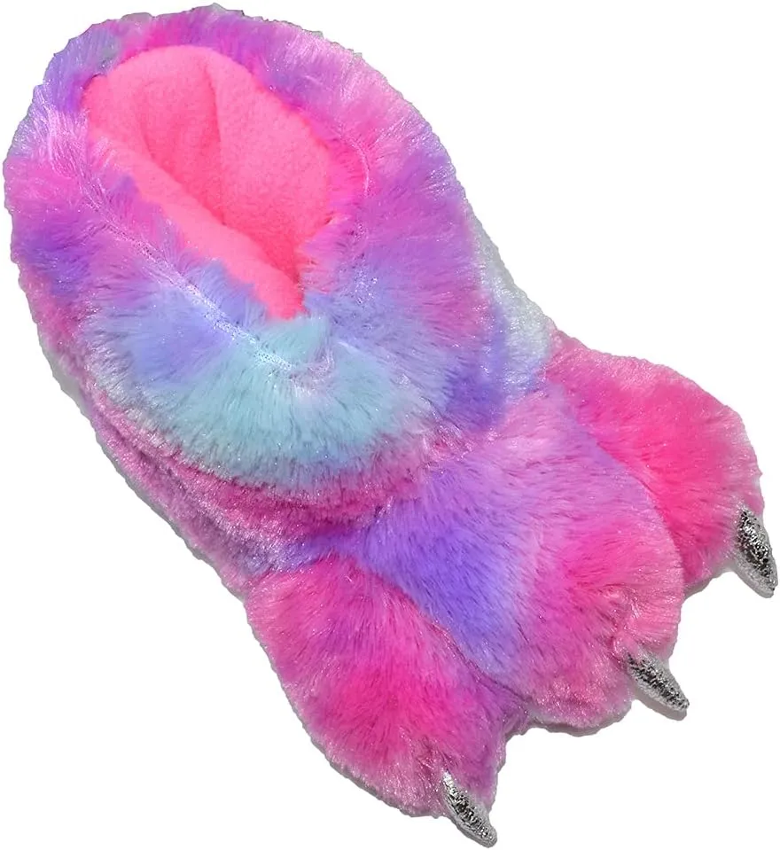 Millffy womens Animal Paw Slippers