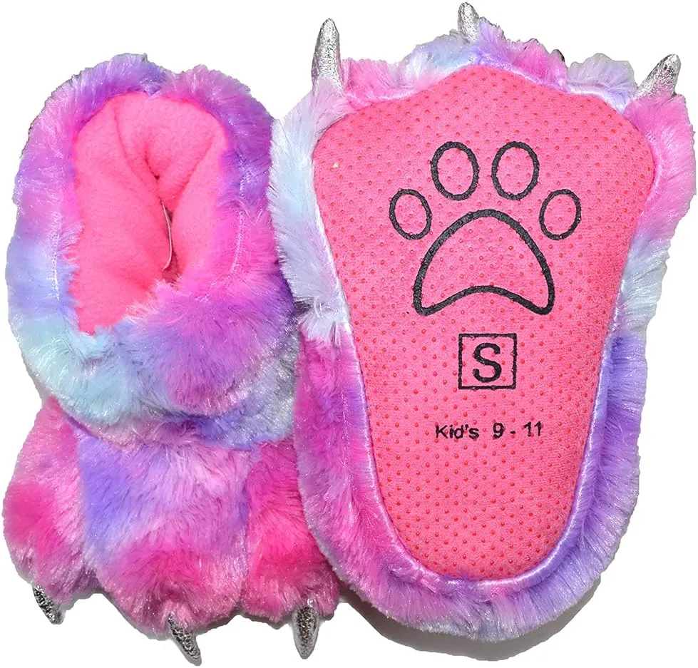 Millffy womens Animal Paw Slippers