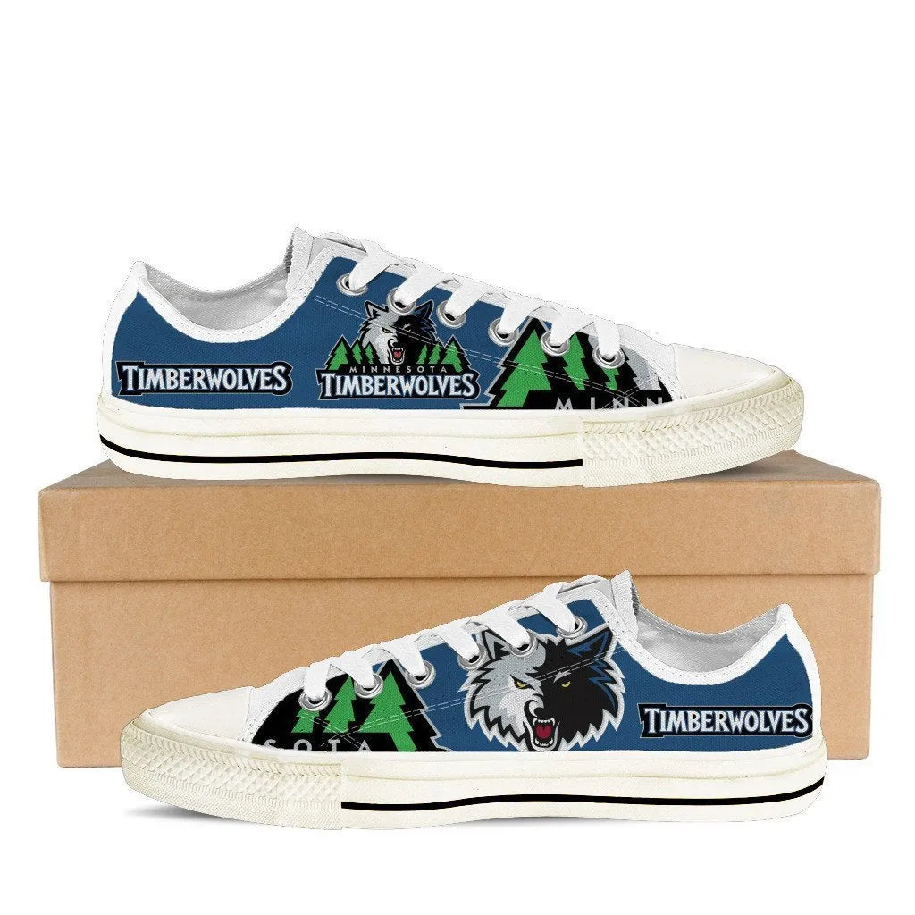 minnesota timberwolves mens low cut sneakers cut