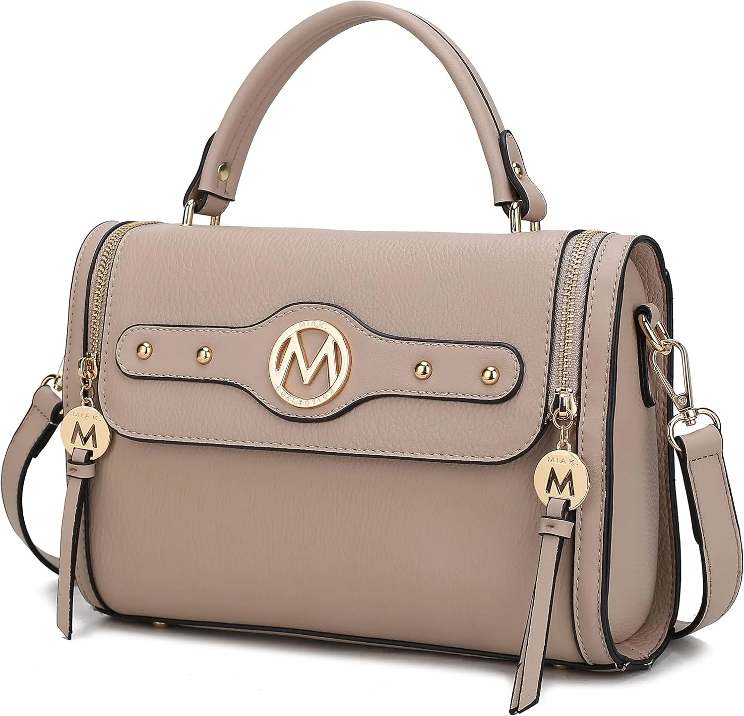 MKF Collection Crossbody Bag for Women, Vegan Leather Designer Shoulder Bag Purse Handbag By Mia K