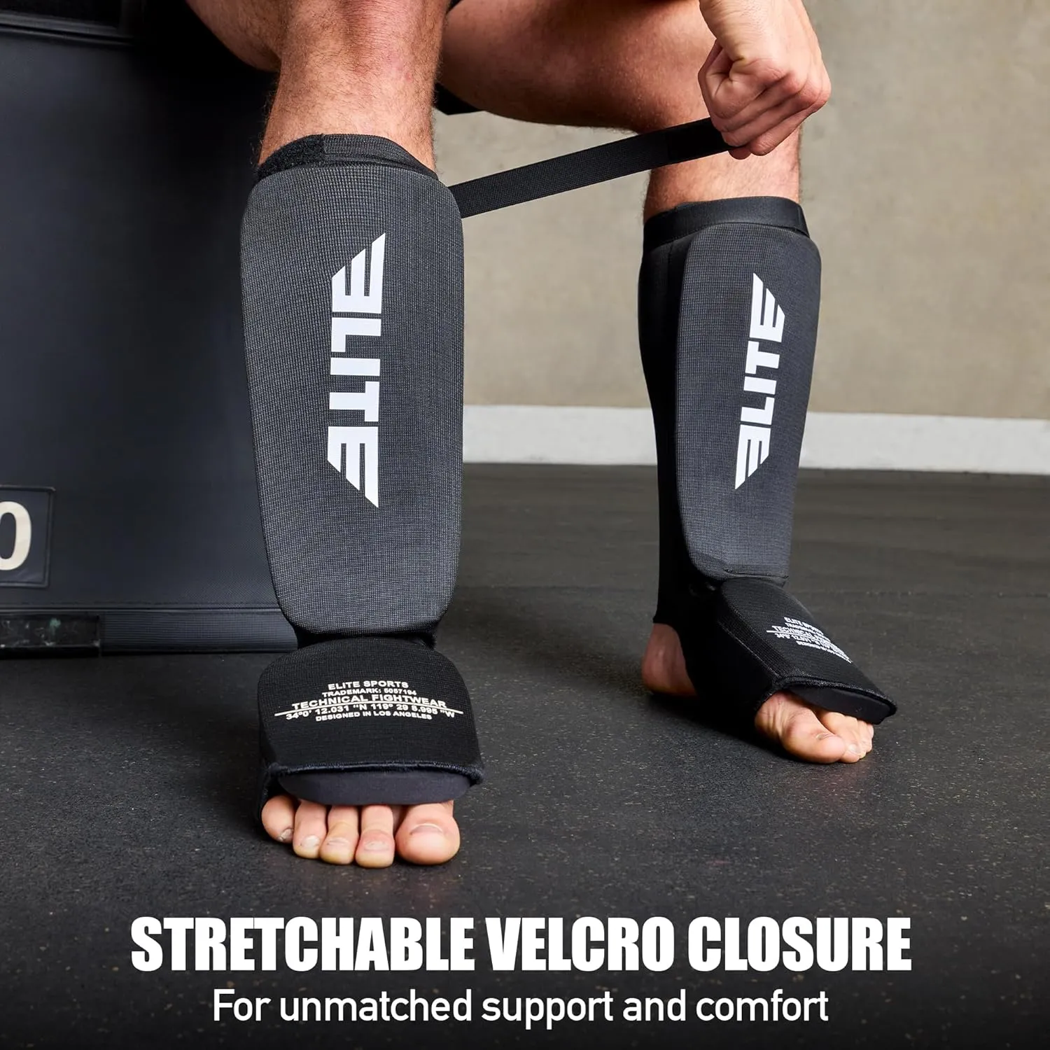 MMA Shin Pads for Muay Thai and Kickboxing, Protective Shin Guards with Instep Guard for Sparring and Training, for Adults, Kids, and Youth