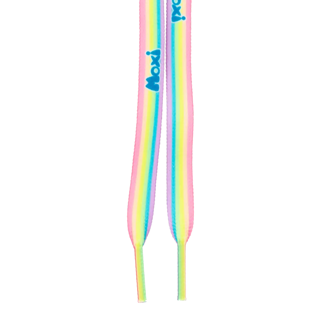 Moxi x Derby Laces: Rainbow