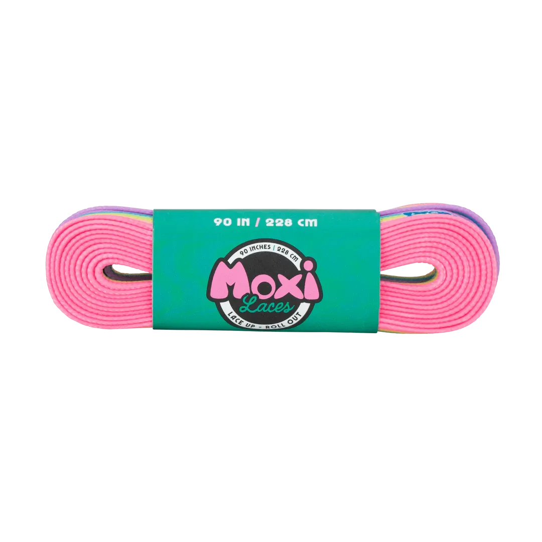 Moxi x Derby Laces: Rainbow