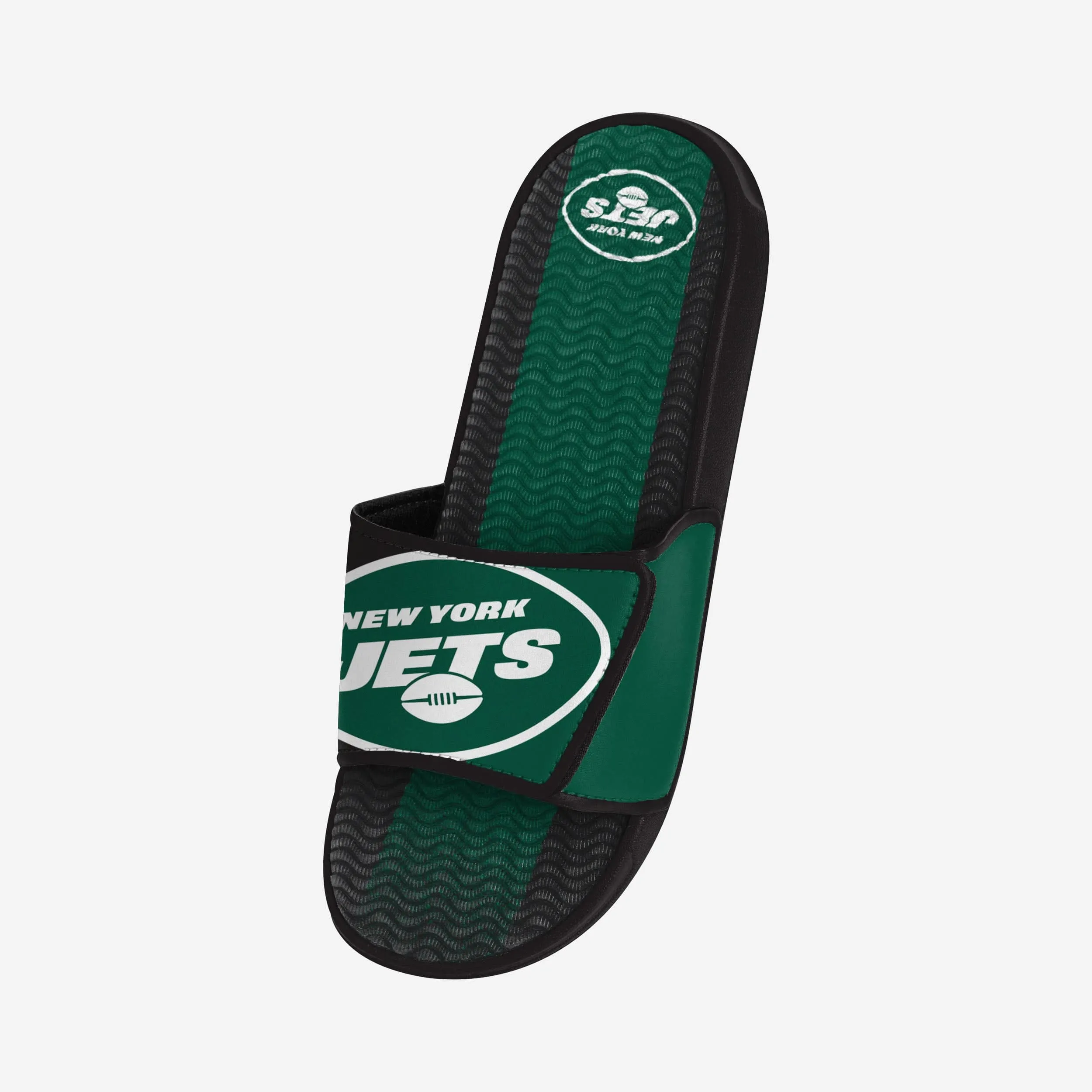 New York Jets Team Stripe Gel Slide