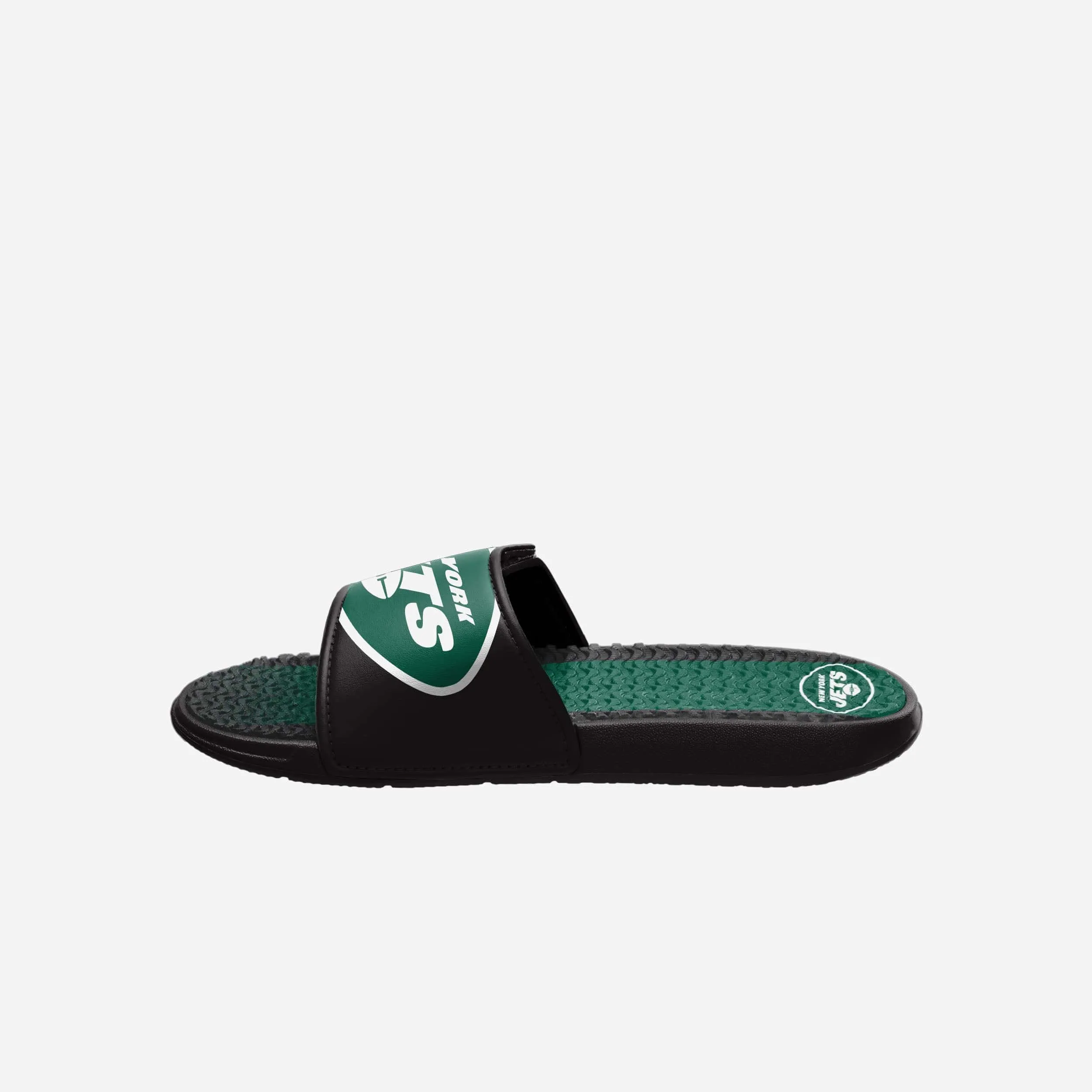 New York Jets Team Stripe Gel Slide