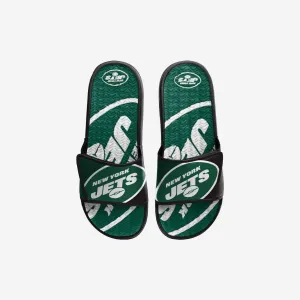 New York Jets Youth Colorblock Big Logo Gel Slide