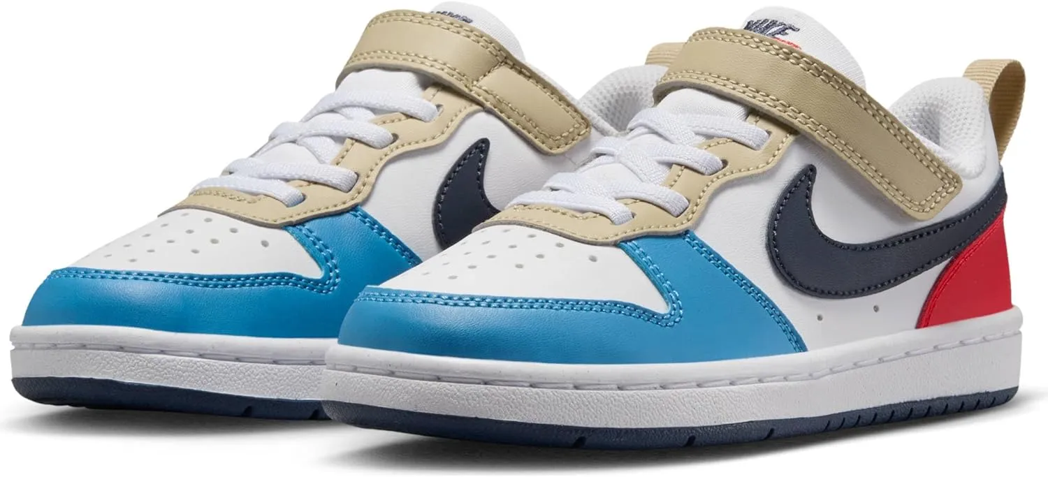 Nike Unisex-Child Court Borough Low Recraft (Little Kid) Sneaker