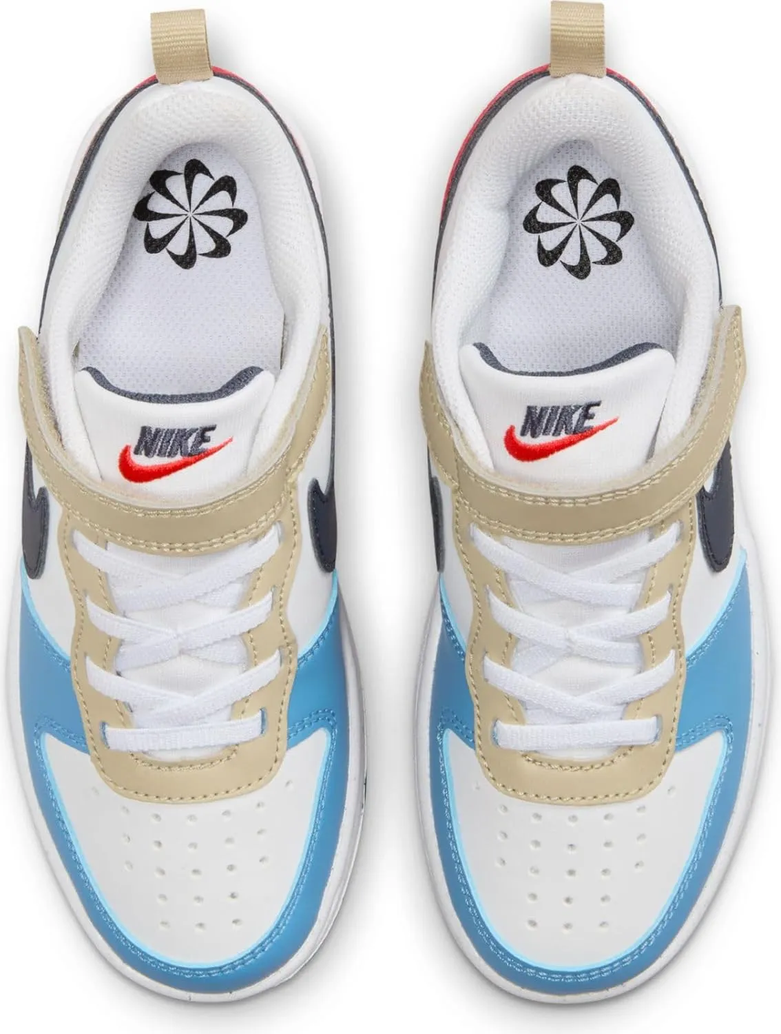 Nike Unisex-Child Court Borough Low Recraft (Little Kid) Sneaker