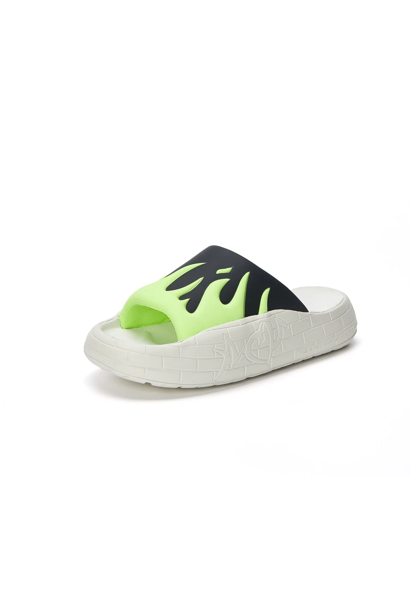 NYU SLIDE GREEN/BLACK