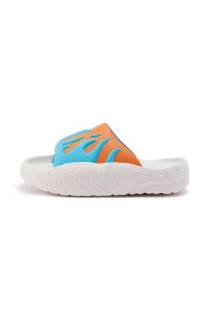 NYU SLIDE ORANGE BLUE