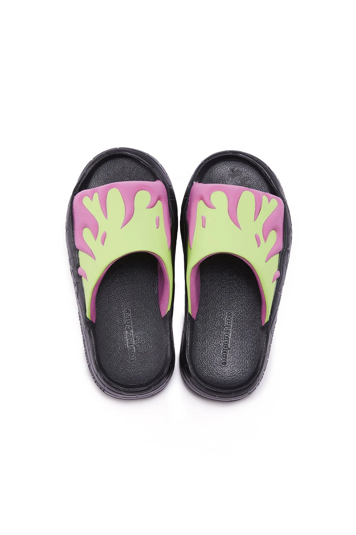 NYU SLIDE PURPLE LIME