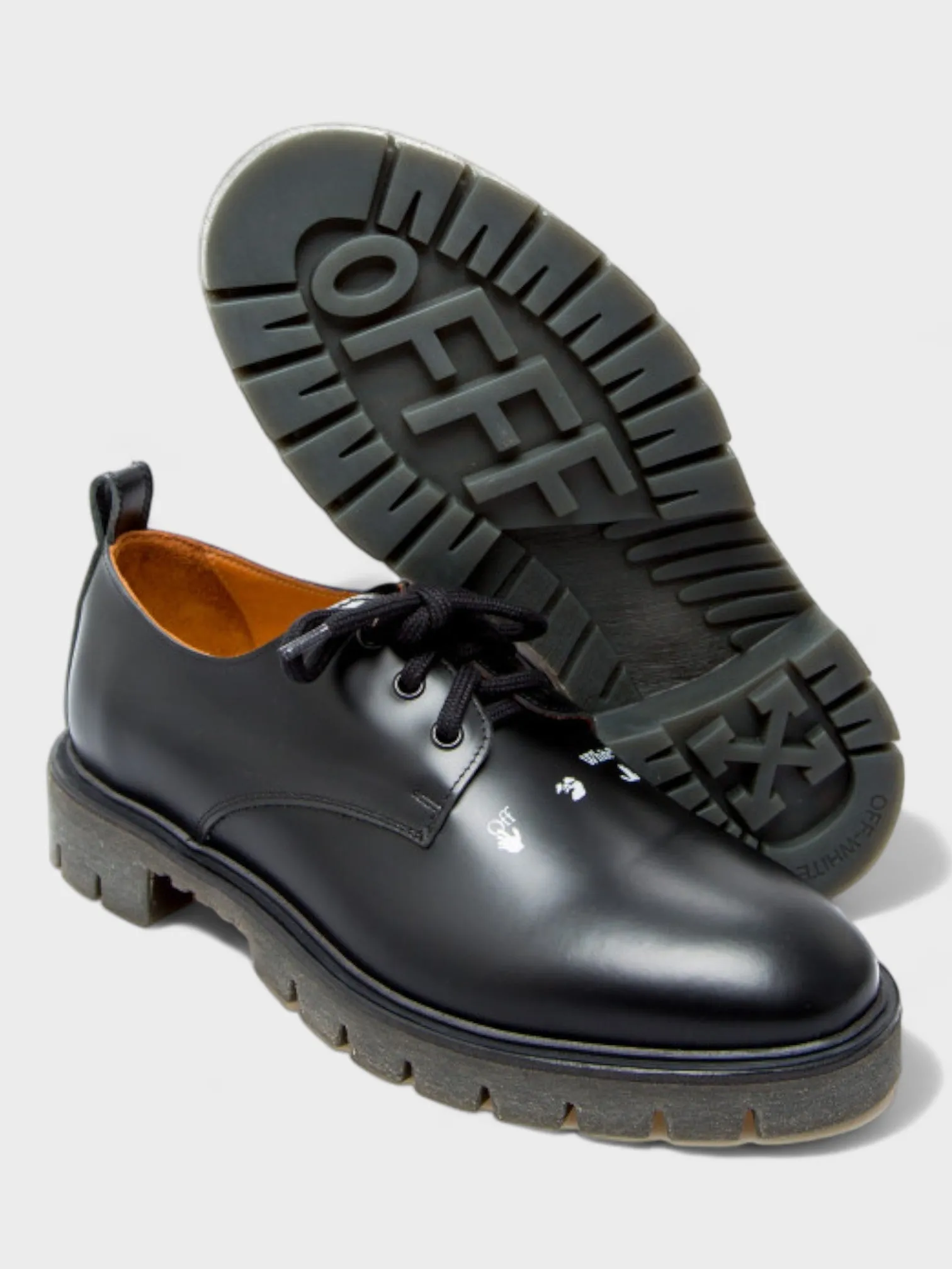 Off-White Derby Arrow Shoes Black
