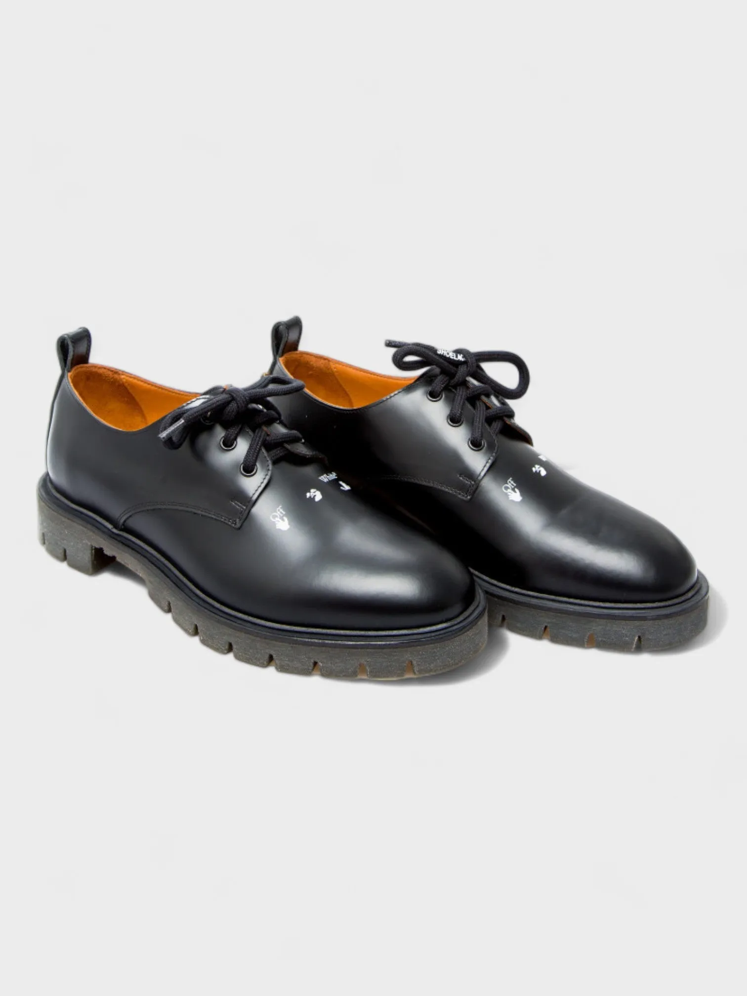 Off-White Derby Arrow Shoes Black