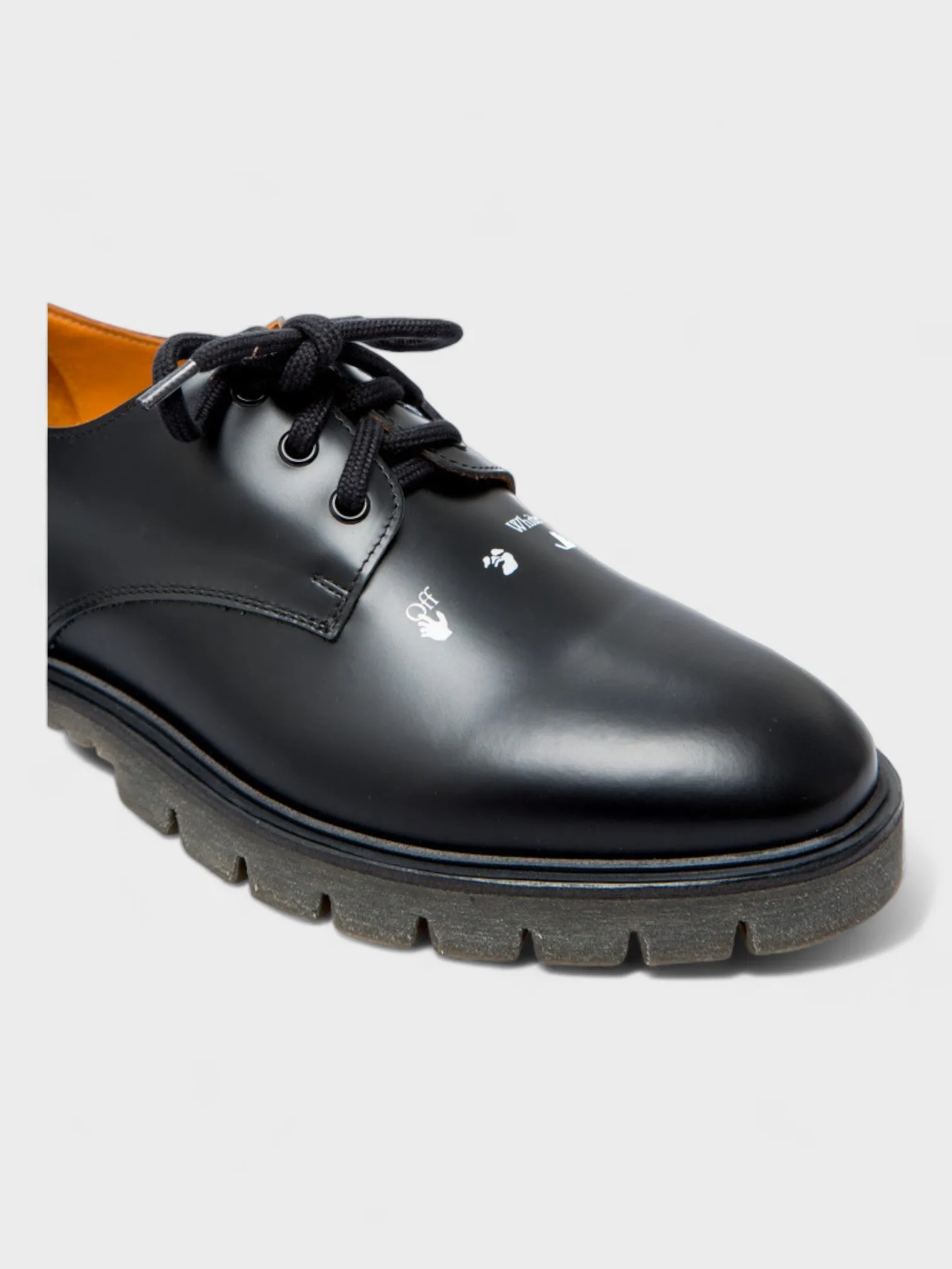 Off-White Derby Arrow Shoes Black