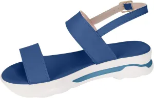 oiangi Double Strap Sandals for Women Platform Summer Casual Open Toe Buckle Thick Soled Slipper Solid Comfortable Non-Slip Outdoor Beach Shoes Sandalias
