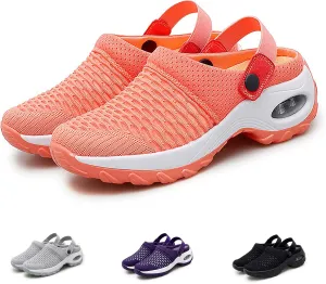 Orthopedic Clogs for Women, Air Cushion Mesh Orthopedic Walking Sandals Slide Sneakers