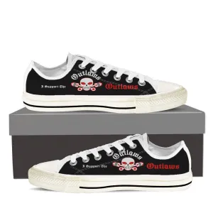 outlaws supporter ladies low cut sneakers