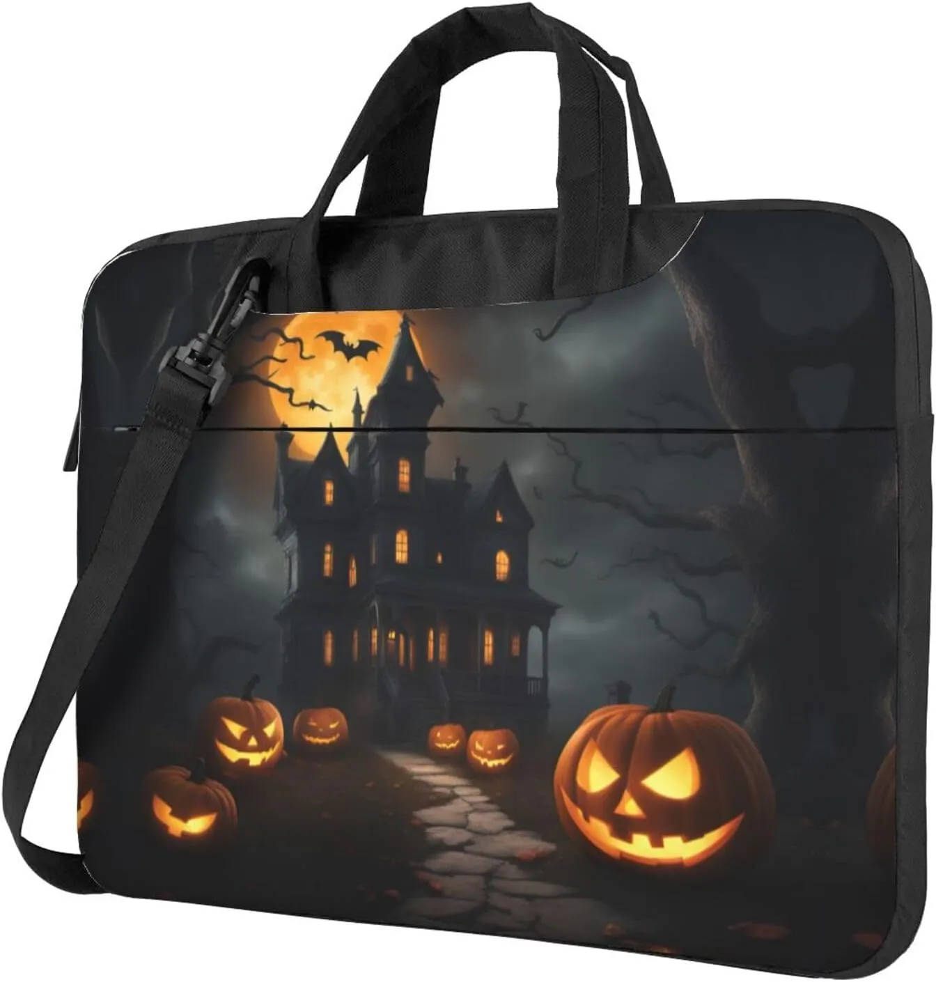 Paris Eiffel Tower Stylish And Lightweight Laptop Messenger Bag,Handbag,Briefcase,Perfect For Business Travel