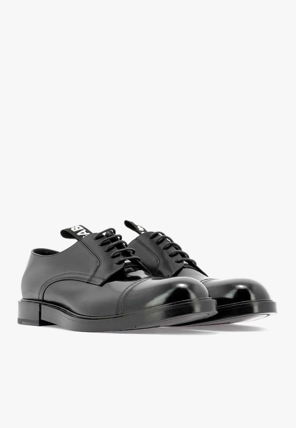 Patent Leather Derby Shoes