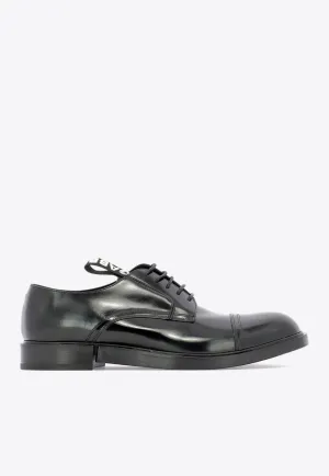 Patent Leather Derby Shoes