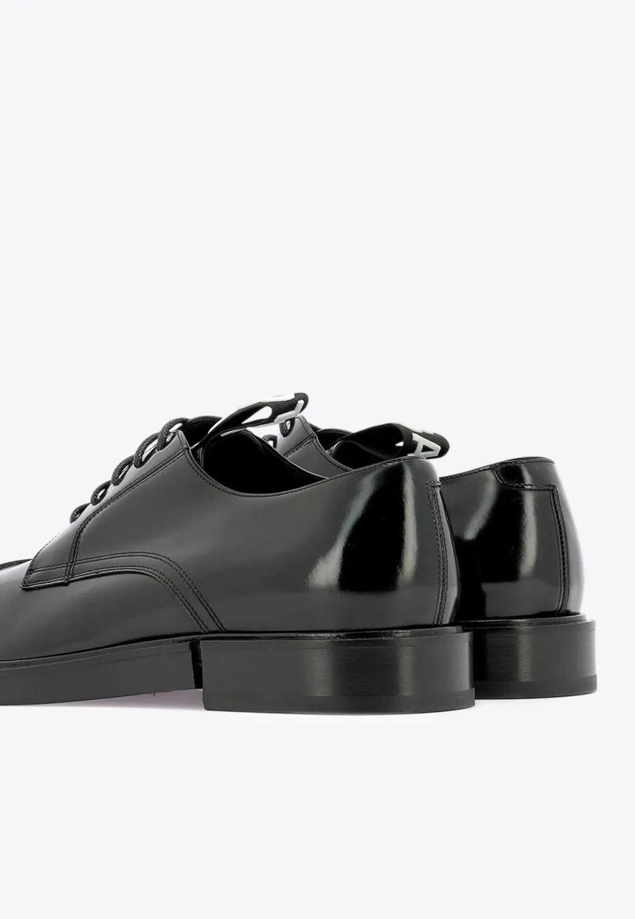 Patent Leather Derby Shoes